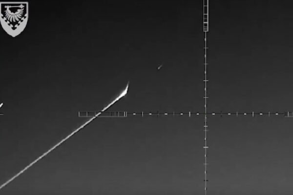 Український F-16 знищив ворожий “Шахед” під час російської атаки (ВІДЕО)