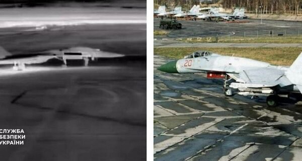 СБУ уразили два ворожі винищувачі Су-27 на аеродромі в Криму