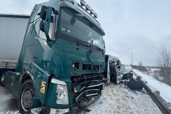 У Львівській області мікроавтобус зіткнувся з вантажівкою: Загинула жінка