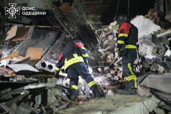 В ніч на 27 січня Одесу атакували 50 російських БпЛА