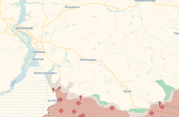 Росіяни здійснювали поодинокі спроби зайти до Малокатеринівки по дну водосховища, – Сили оборони Півдня