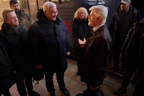 Президент Чехії прибув з візитом до Києва