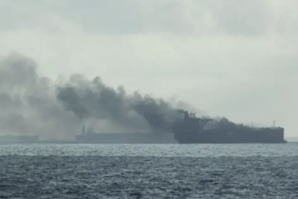 Невідомий дрон у Чорному морі атакував нафтовий танкер, який прямував до порту Новоросійськ