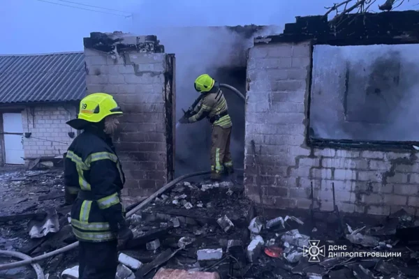 У Жовтих Водах під час пожежі людина згоріла в будинку