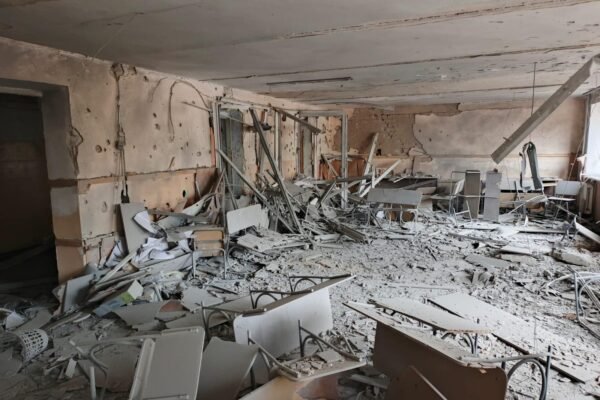 Окупанти вчетверте за місяць атакували Херсоньский державний університет 