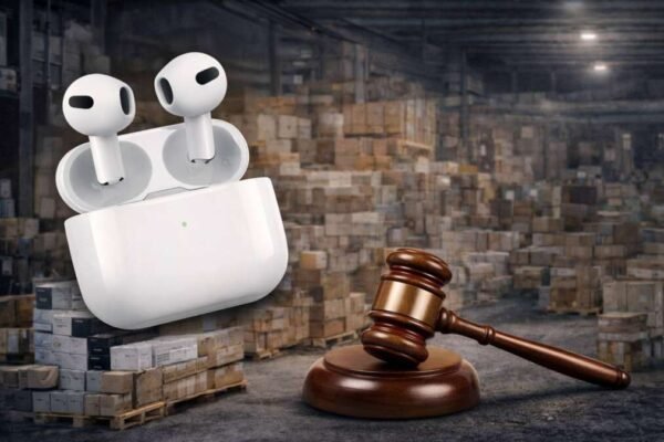 У Дніпрі накрили склад з підробленими AirPods на суму понад 10 мільйонів гривень