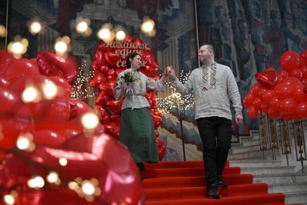 В Україні 14 лютого було зафіксовано 1300 весіль