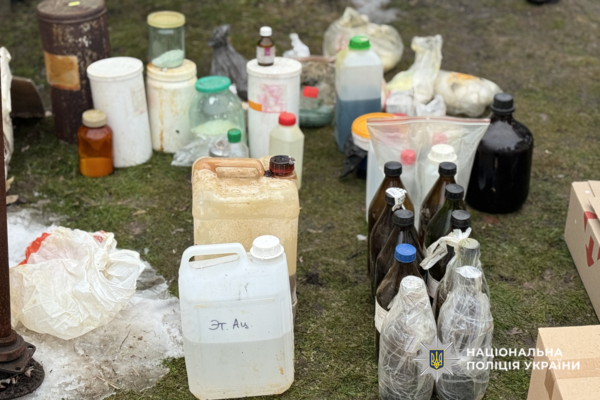 На Черкащині викрили нарколабораторію в ході спецоперації “Рубікон”