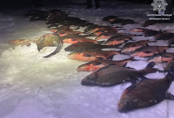 В Каневі водний патруль затримав браконьєрів з уловом на 100 тис грн