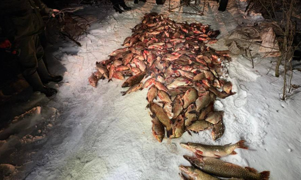 Понад 200 рибин і 2 млн грн збитків: черкаський водний патруль затримав браконьєрів