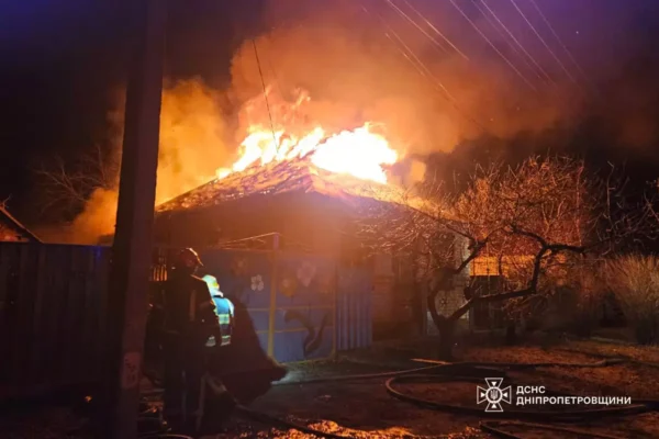 У Павлограді чоловік згорів у власному будинку