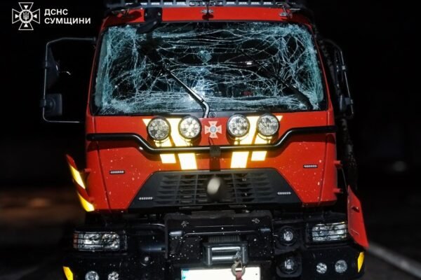У Сумах росіяни атакували рятувальників (ФОТО)