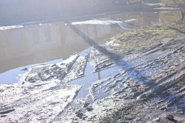 Центр Павлограда перетворився на Венецію (ФОТО)