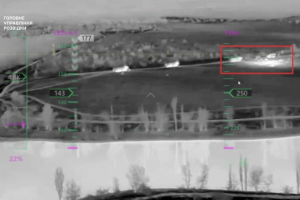 ГУР показав кадри нічної атаки на ракетні установки в Криму (ВІДЕО)