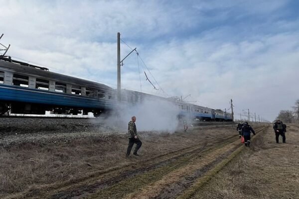 З’явилося відео зсередини електрички після удару ворожого дрону на Дніпропетровщині
