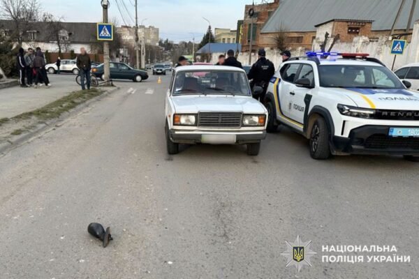 На Хмельниччині збили дитину на пішохідному переході. Хлопчик у важкому стані