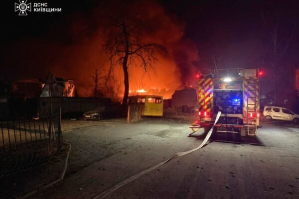 Наслідки атаки на Київщину: Без газу майже 8 тисяч абонентів, без тепла та світла – понад 20 тисяч споживачів