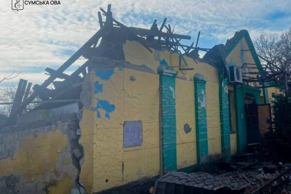 На Сумщині лише за сьогодні внаслідок обстрілів загинуло троє людей та ще 10 поранено