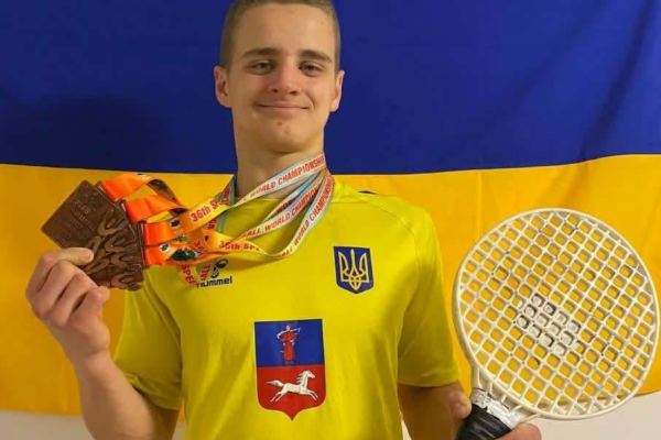 Спортсмен із Черкащини здобув 4 бронзові медалі на Чемпіонаті світу зі спідболу