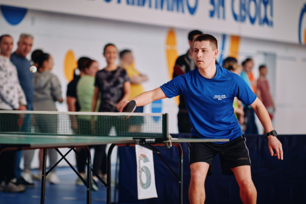 У Черкасах відбувся перший турнір «Бійці духу» з настільного тенісу для ветеранів та їхніх родин (ФОТО)