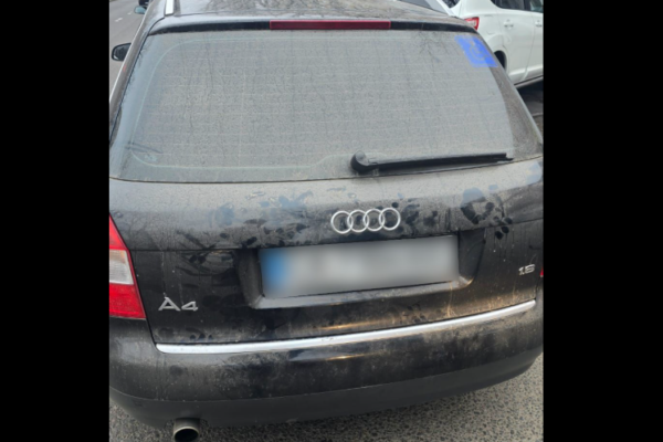 У центрі Черкас патрульні зупинили водія Audi без прав і з ознаками наркотичного сп’яніння
