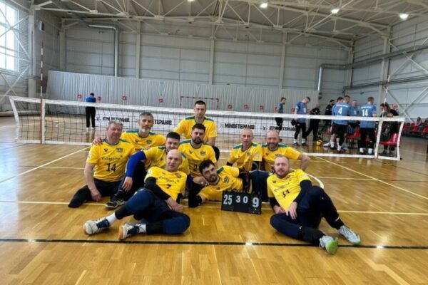 Збірна Київщини з волейболу сидячи виборола дві нагороди на чемпіонаті України