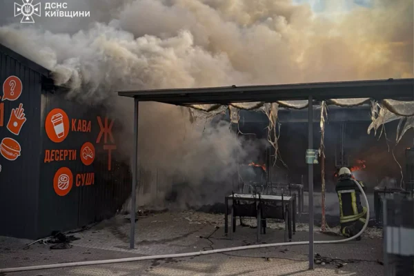У Білогородці сталася пожежа у кафе – ДСНС