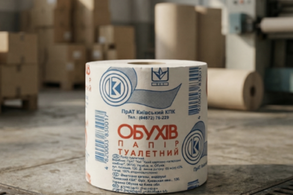 Виробництво туалетного паперу «Обухів» призупинило роботу після атаки РФ