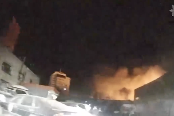 Поліція оприлюднила відео повторного удару по екстрених службах у Києві