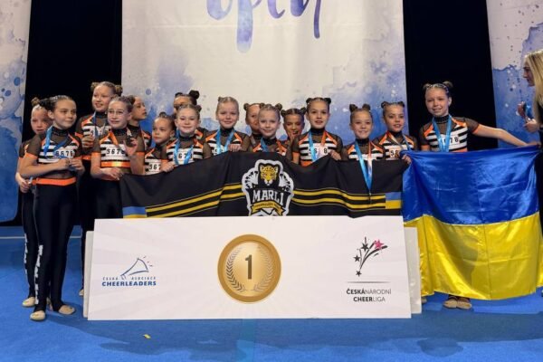 Бучанська команда перемогла на чемпіонаті Європи з черліденгу