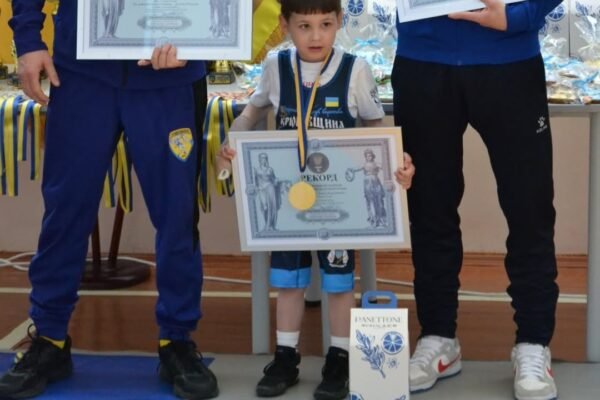 Трирічний борець з Київщини Леон Козаченко став рекордсменом України