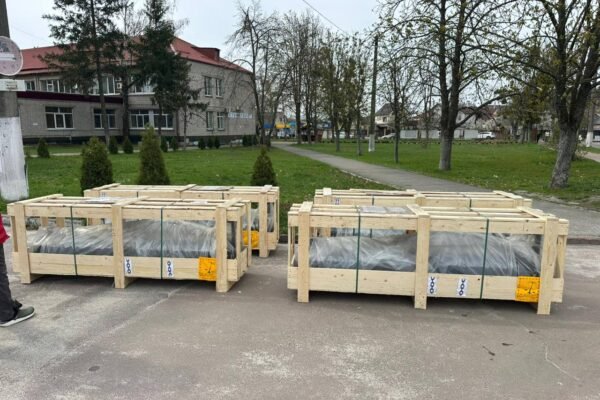 Бровари отримали реабілітаційне обладнання від партнерів із Німеччини