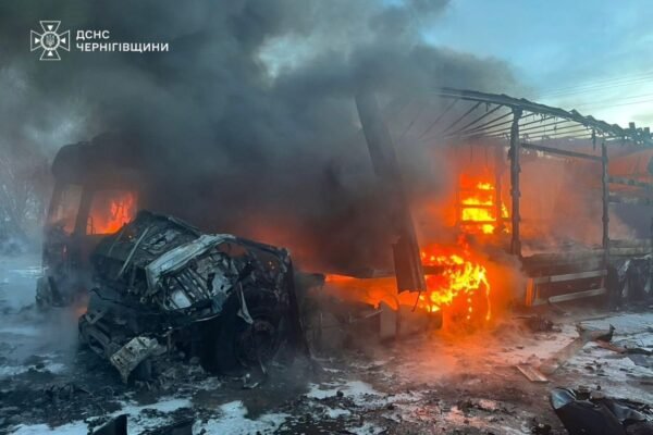 Росіяни упродовж доби 30 разів обстріляли Чернігівщину