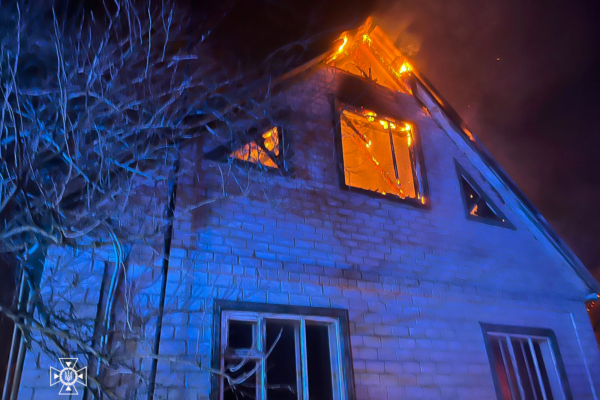 Небезпека від куріння: На Черкащині загинув чоловік через пожежу у власному будинку