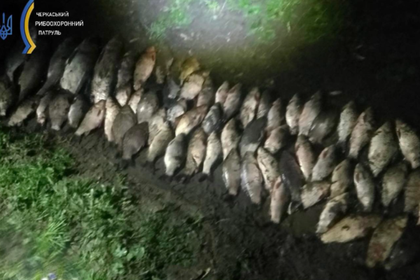 На Черкащині затримали браконьєра з виловом на понад 121 тис. грн