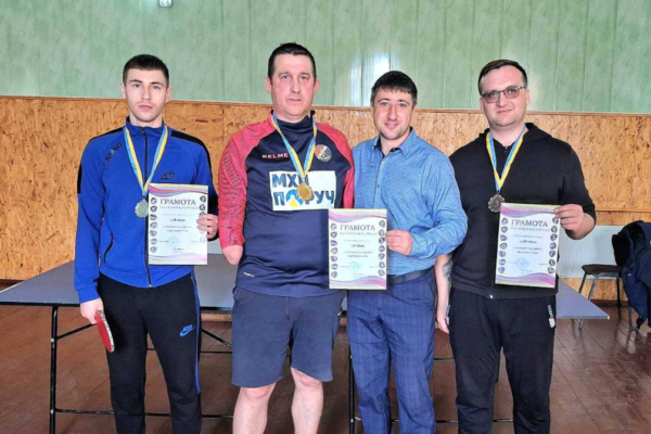 На Черкащині відбувся чемпіонат із настільного тенісу: Переміг ветеран війни