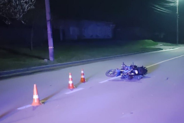 У Золотоноші двоє неповнолітніх мотоциклістів потрапили в ДТП