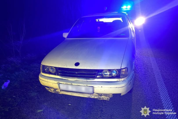 В Умані затримали двох п’яних чоловіків, які викрали авто на Вінниччині