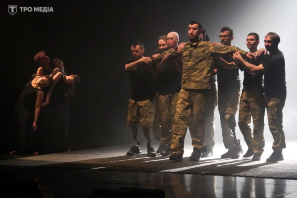 У Черкасах ветерани з важкими пораненнями зіграють виставу “Енеїда” Котляревського