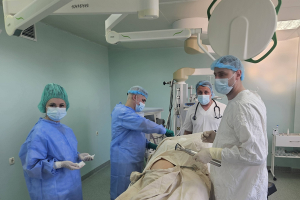 У Черкасах вперше провели пересадку шкіри дитині після опіків