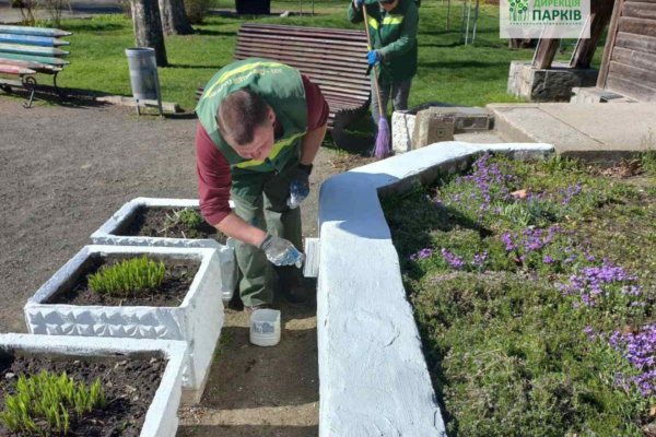 У Черкасах показали, як місто готує зони відпочинку до сезону прогулянок (ФОТО)