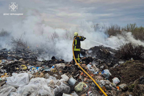 Черкащина знову бореться з пожежами. Шість загорянь за добу