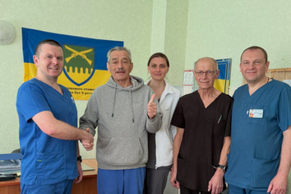 У Черкасах судинні хірурги врятували пацієнта з розривом аневризми аорти