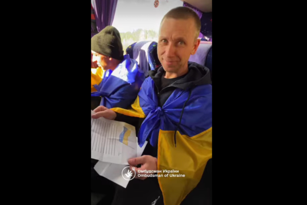 На Звенигородщині зустріли захисника, який повернувся з російського полону