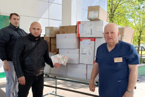 Лікарня швидкої допомоги у Черкасах отримала гуманітарну допомогу від міжнародних партнерів (ФОТО)