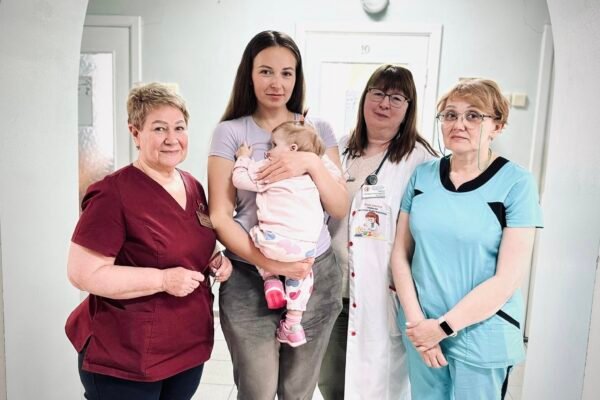 В «Охматдиті» врятували однорічну дівчинку з рідкісною патологією