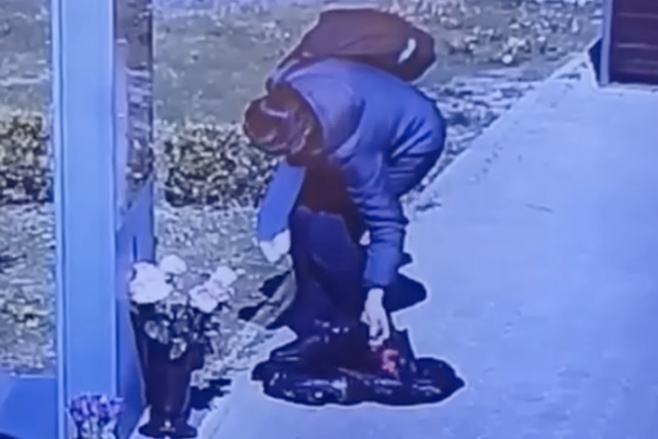 У Броварах жінка викинула квіти та лампадки з Меморіалу Героїв