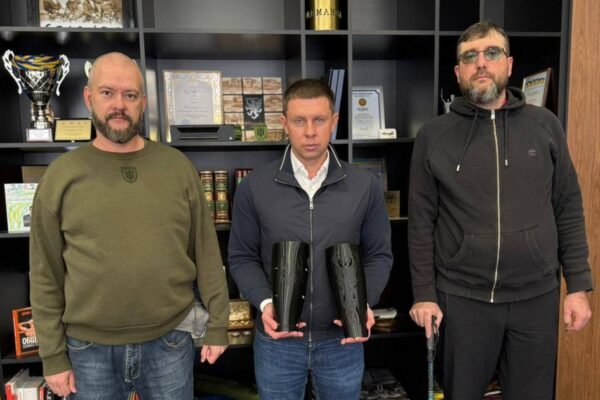 В Ірпені за допомогою 3D-друку виготовили індивідуальний захист для пораненого захисника