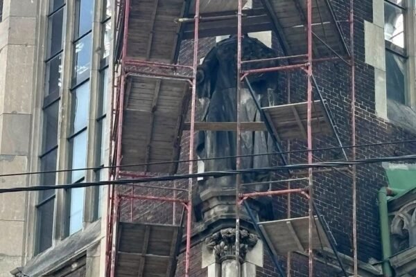 На церкві св. Ольги та Єлизавети у Львові відновлять скульптуру покровительки храму, зруйновану під час ІІ світової війни