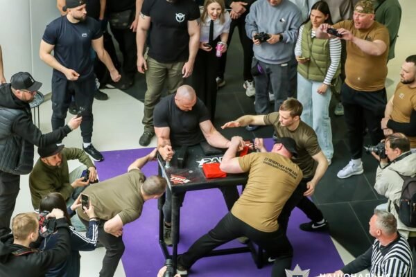 Боєць полку «Стрілецький» поліції Києва став чемпіоном України з армрестлінгу